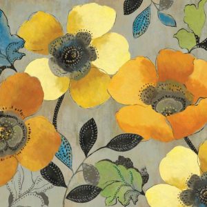 Yellow and Orange Poppies II