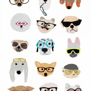 Dogs with Glasses