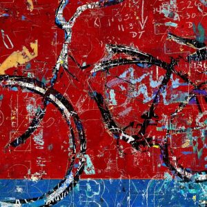 Red Graffiti Bike