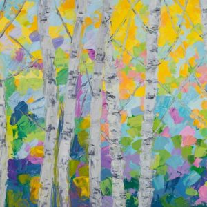 Dancing Birch Tree II