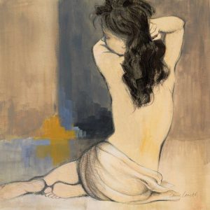 Waking Woman I - blue