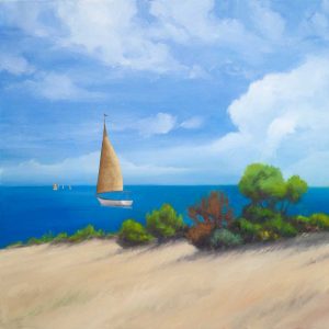 Sailboat on Coast I