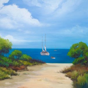 Sailboat on Coast II