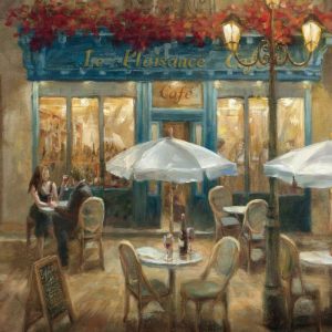 Paris Cafe I Crop