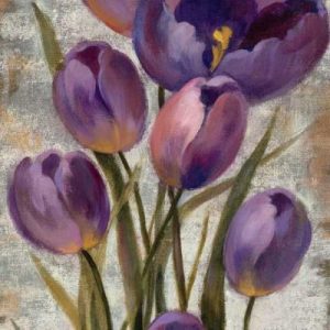 Royal Purple Tulips I