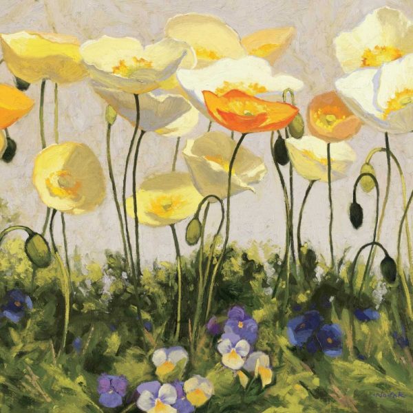 Poppies and Pansies II