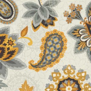 Decorative Nature I Yellow Gray Cream