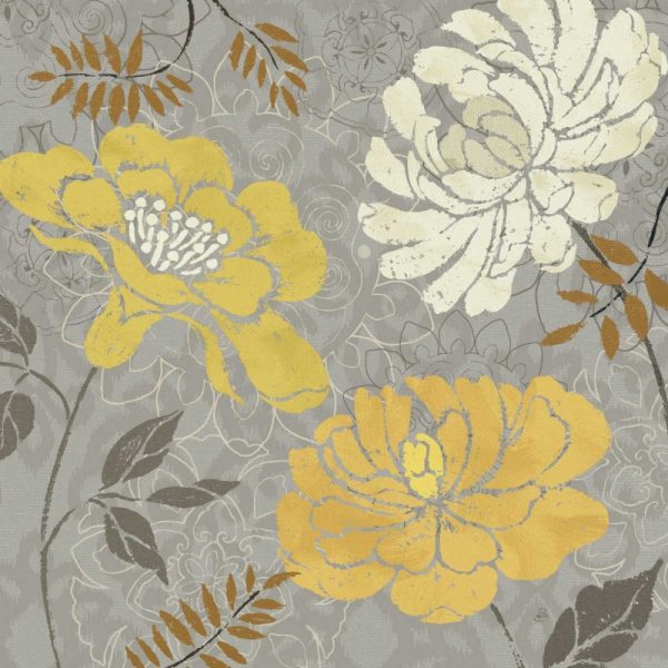 Morning Tones Gold - Floral  I