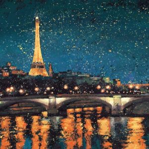 Paris Nights Blue I