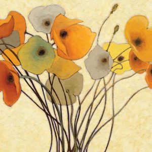 Pumpkin Poppies I