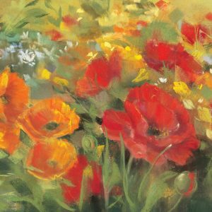 Oriental Poppy Field I