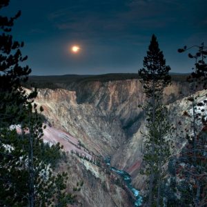 North Rim Moon Rising