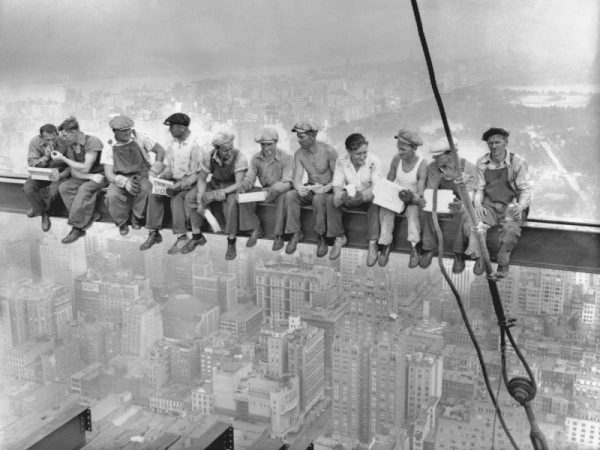 New York Construction Workers Lunching on a Crossbeam 1932