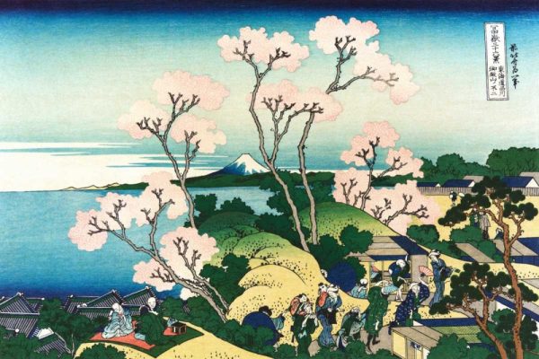 Goten-yama Hill at Shinagawa circa 1830