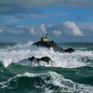 Phare de Tevennec mer dâ€™Iroise