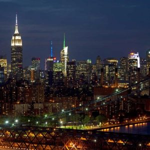 Midtown Manhattan at night