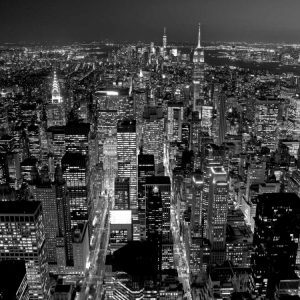 Midtown Manhattan at night