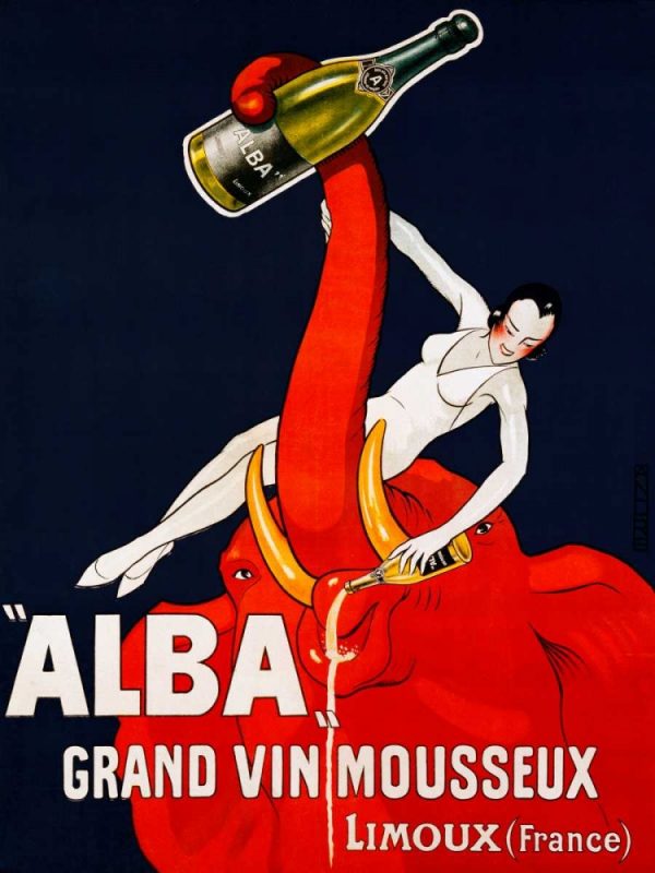 â€œAlbaâ€ Grand Vin Mousseux ca. 1928