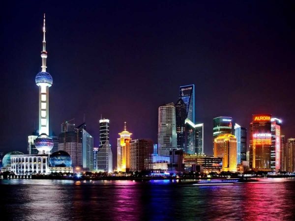 Shanghai at night