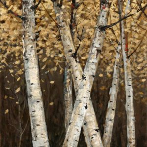 Shimmering Birches 1