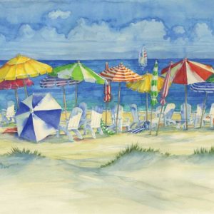 Watercolor Beach