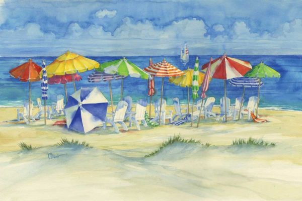 Watercolor Beach