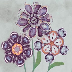 Posies In Purple I