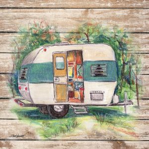 Retro Camping Trailer