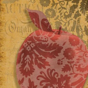 Red Apple Damask