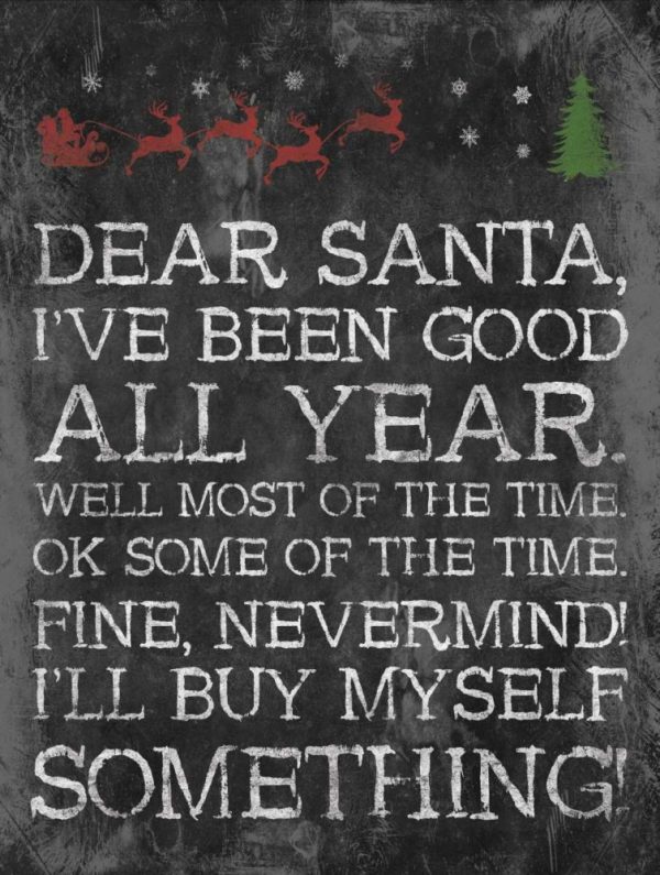Dear Santa Nevermind
