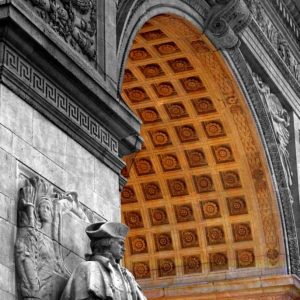 Washington Square Arch BWC 1