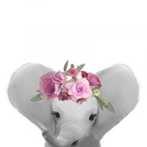 Floral Elephant