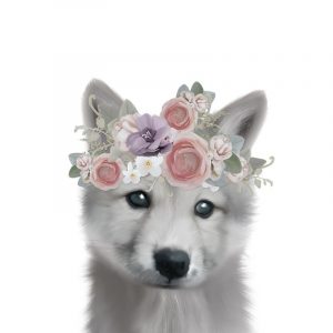 Floral Wolf