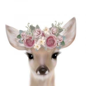 Floral Deer