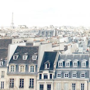 Eiffel Tower and Buildings