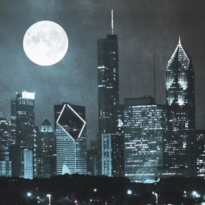 Moonlit Chicago 2