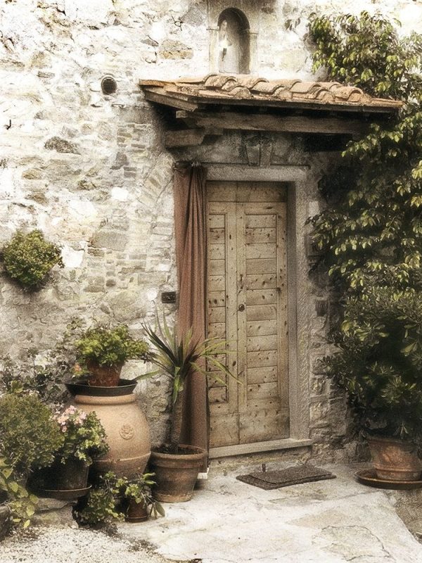 Montefioralle Door