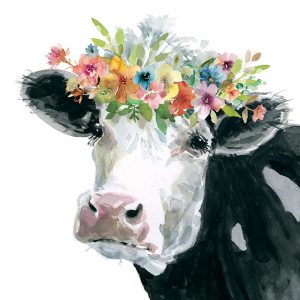 Flower Crown Cow