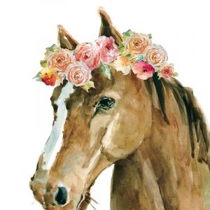 Flower Crown Horse