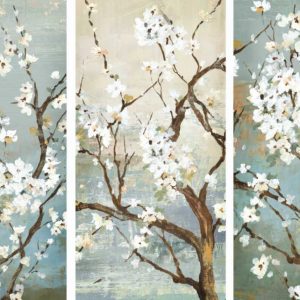 Triptych in Bloom