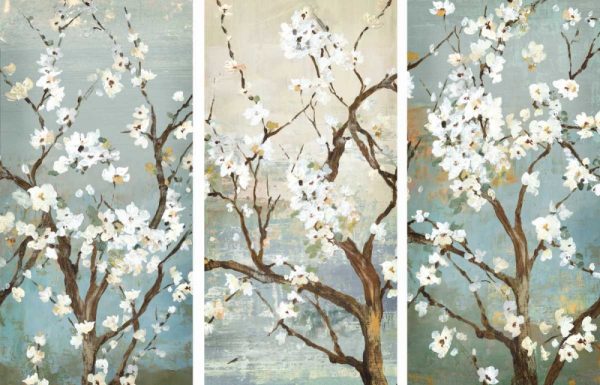 Triptych in Bloom