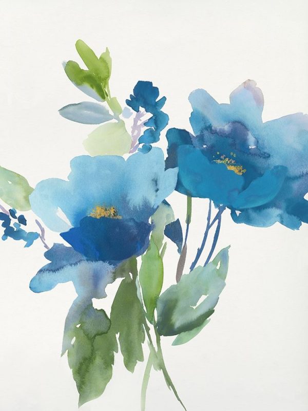 Blue Flower Garden II