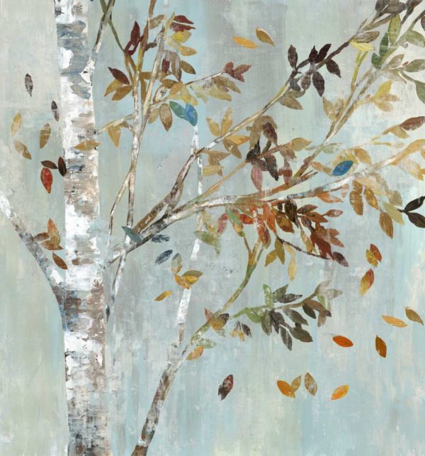 Birch with Leaves I