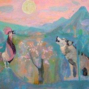 The Wolf and the Rooster Sing by Moonlight