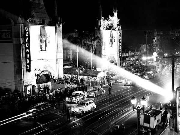 Graumans Chinese Theatre Hollywood Blvd. 1944