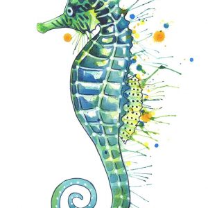 Green Seahorse