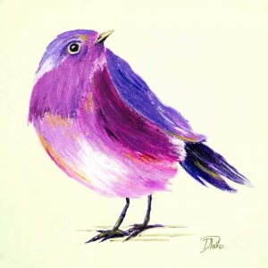 Purple Bird I