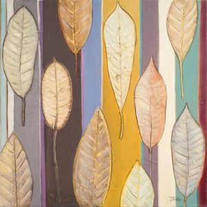 Leaves And Stripes I