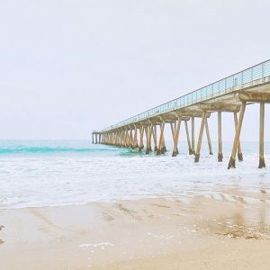 Beach Pier View