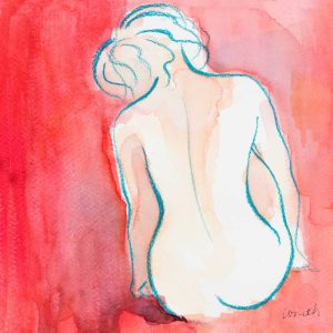 Female Watercolor Figure I